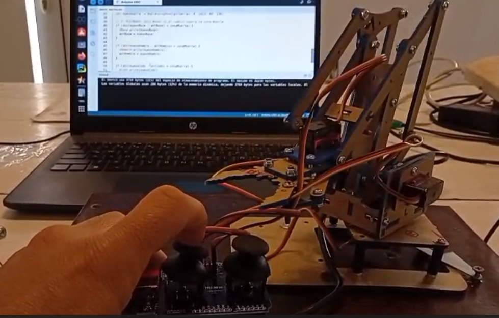 Armando un brazo robótico con Arduino