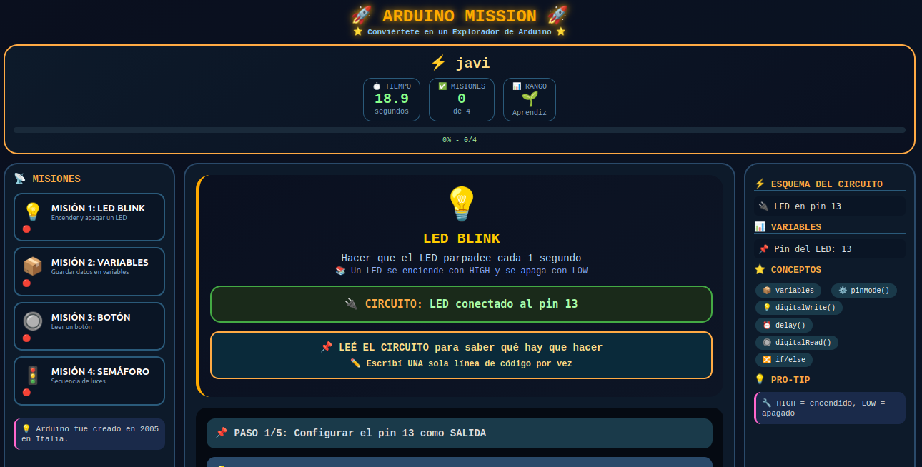 Chica programando su primer videojuego en Python